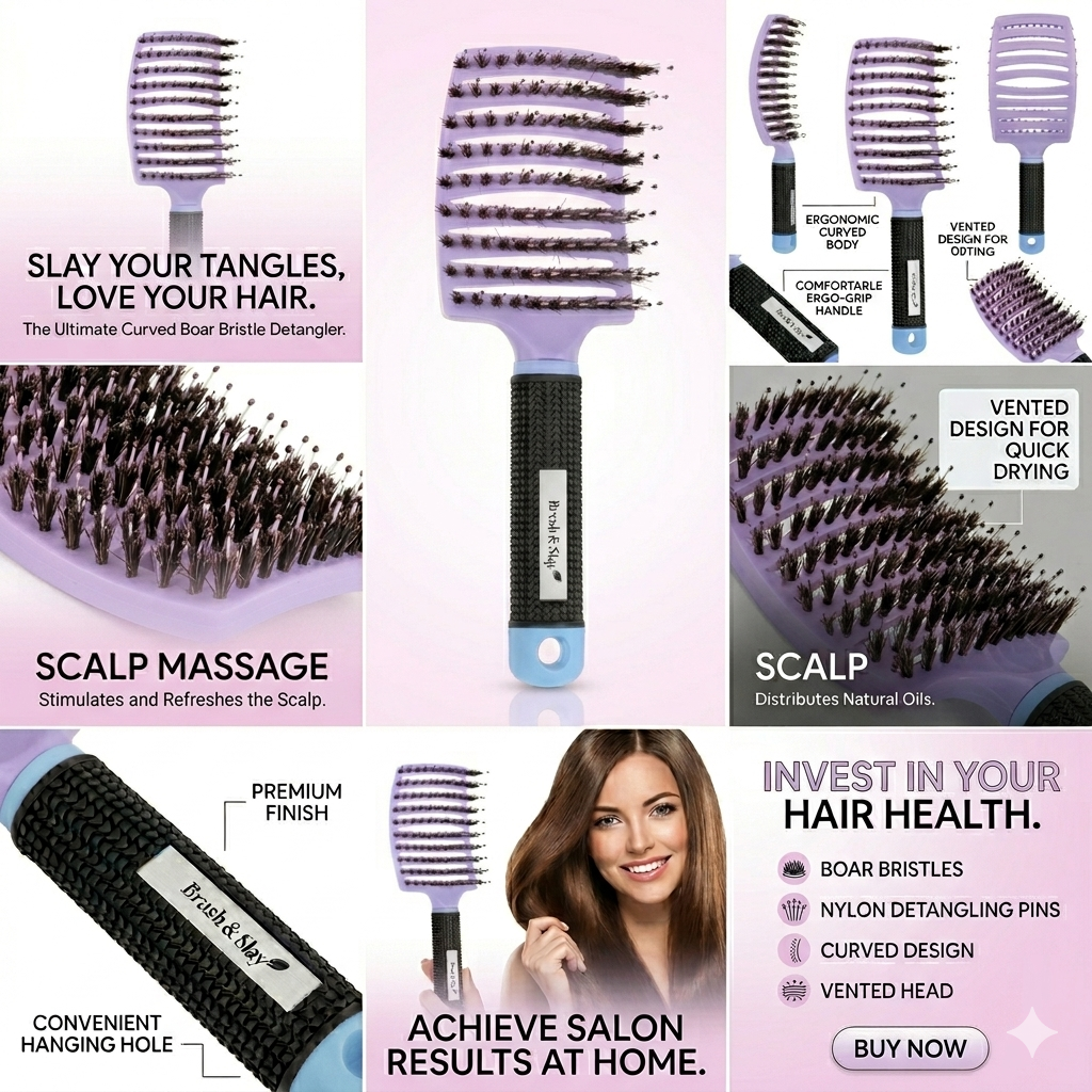 Brush&Slay Hairbrush